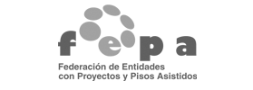 Logo de Federación de Entidades con proyectos y pisos asistidos