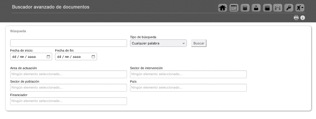 Buscador avanzado de documentos